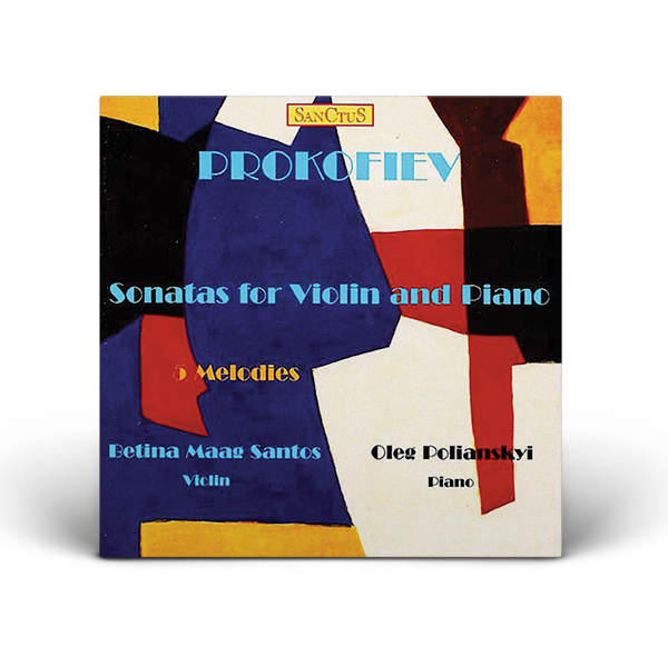 Prokofiev violin sonatas No. 1 Op.80, No. 2 Op.94a (SCS 019)