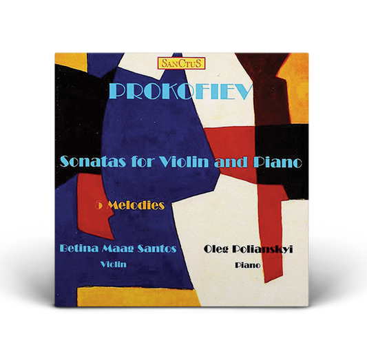 Prokofiev violin sonatas No. 1 Op.80, No. 2 Op.94a (SCS 019)